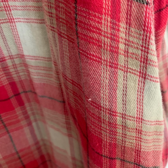 Free People/CP Shades red flannel tunic - Picture 5 of 6